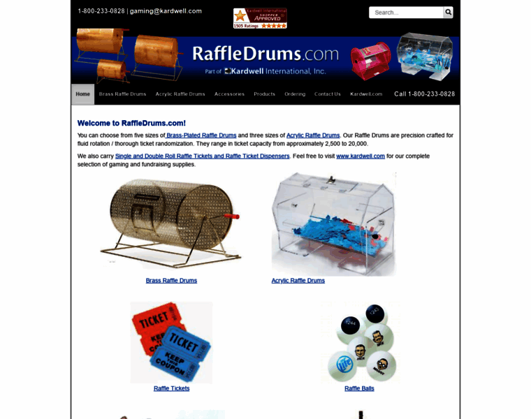 Raffledrums.com thumbnail