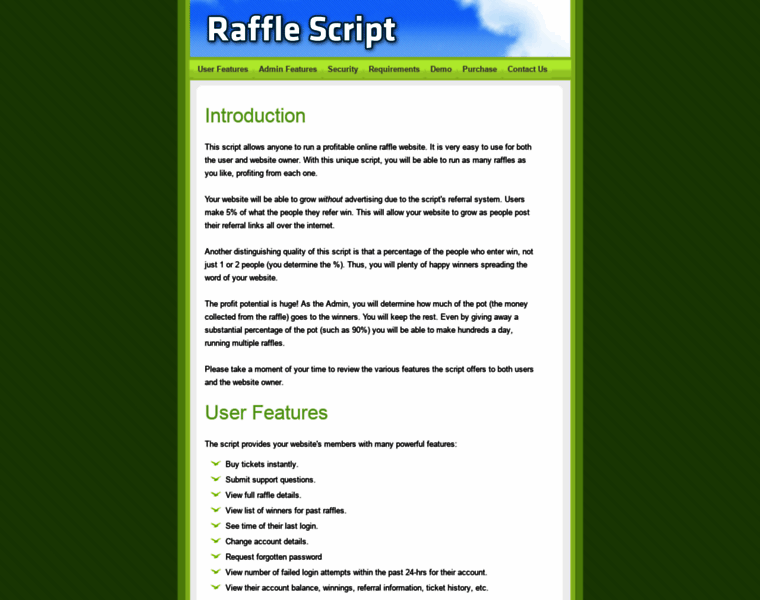Rafflescript.com thumbnail