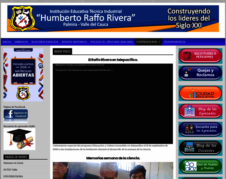 Rafforivera.edu.co thumbnail