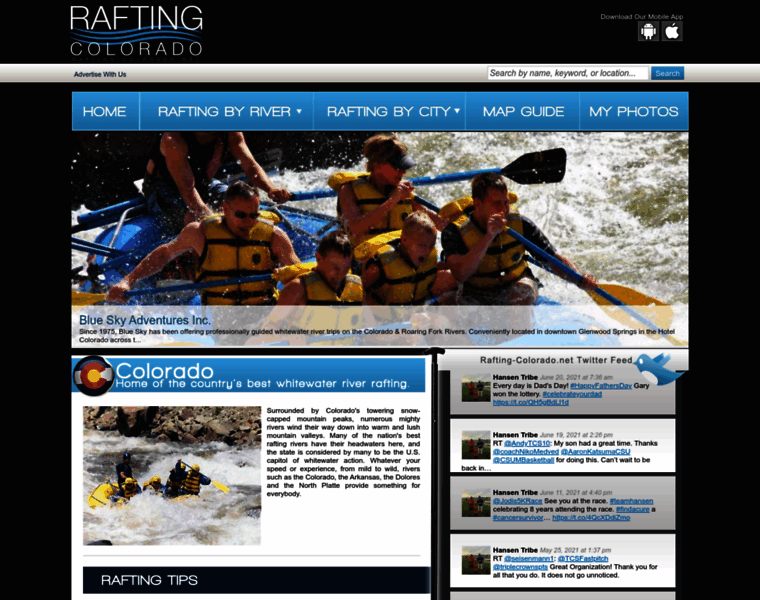 Rafting-colorado.net thumbnail