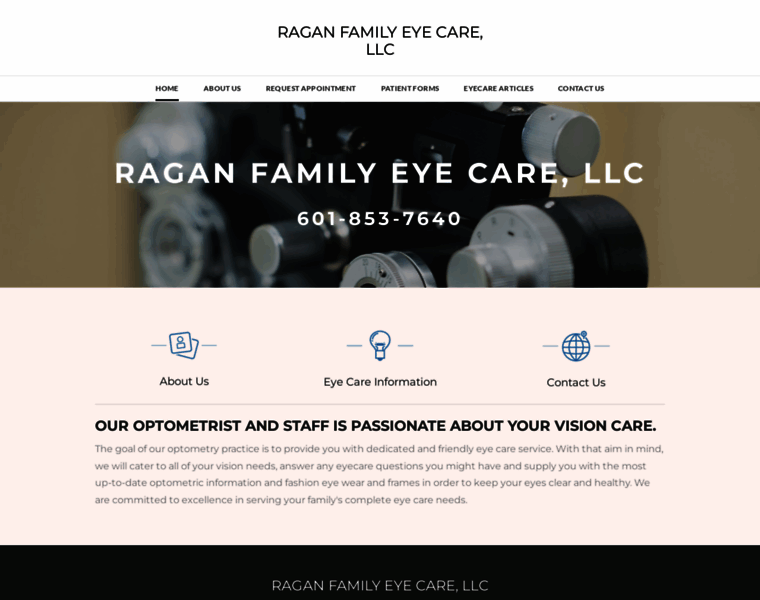 Raganfamilyeyecare.com thumbnail