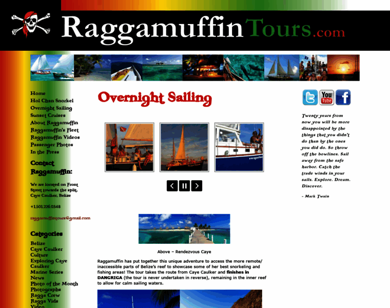 Raggamuffintours.com thumbnail