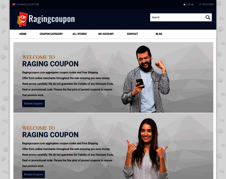 Ragingcoupon.com thumbnail