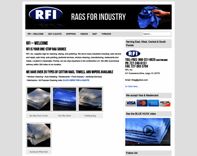 Ragsforindustry.com thumbnail