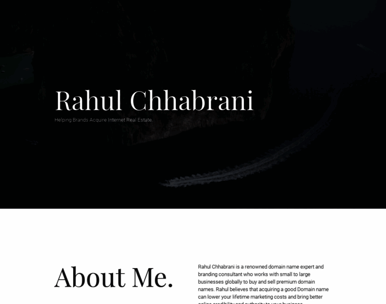 Rahulchhabrani.com thumbnail