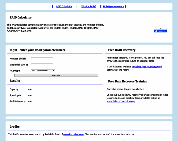 Raid-calculator.com thumbnail