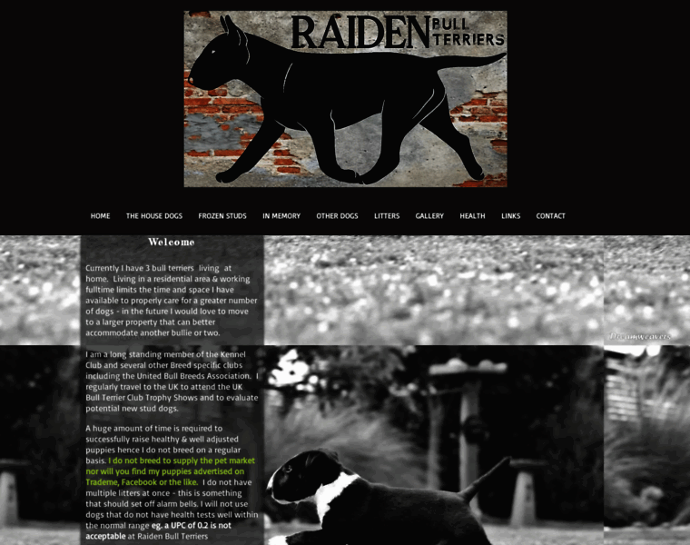 Raidenbullterriers.org thumbnail