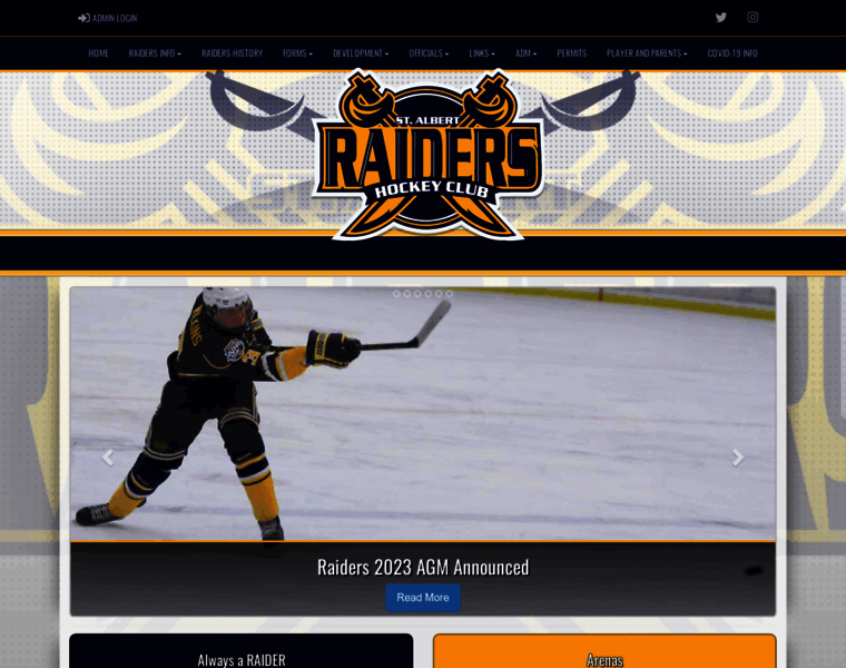 Raidershockey.ca thumbnail