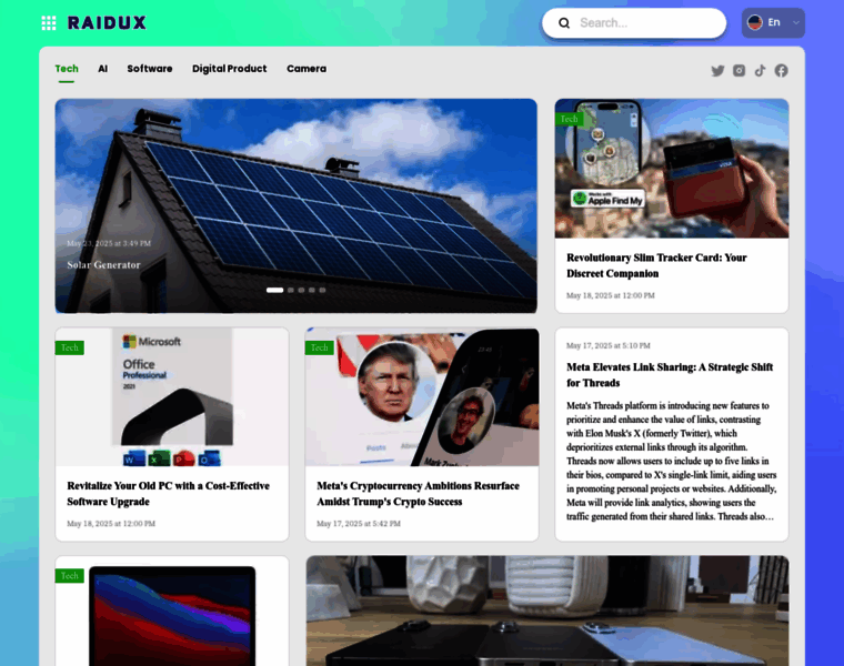 Raidux.site thumbnail Raidux.site thumbnail