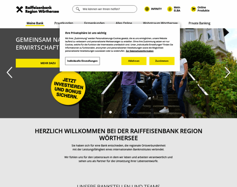 Raiffeisenbank-woerthersee.at thumbnail