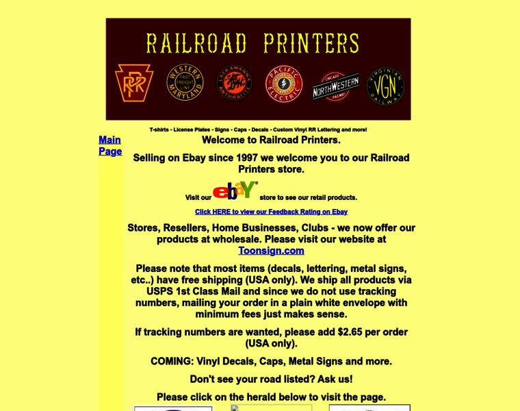 Railroad-printers.com thumbnail