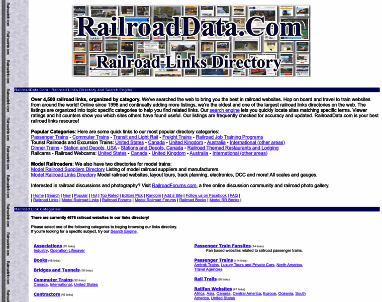Railroaddata.com thumbnail
