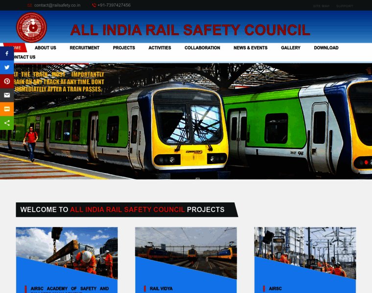 Railsafety.co.in thumbnail