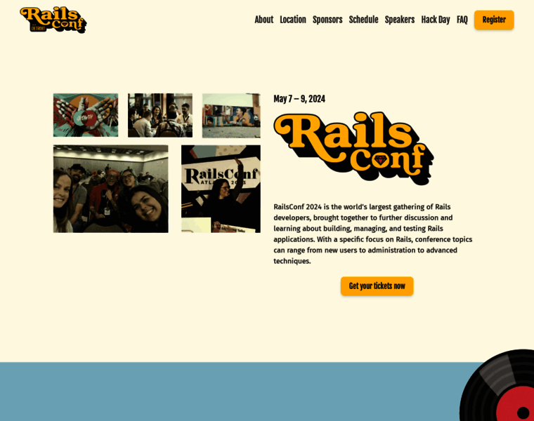 Railsconf.com thumbnail