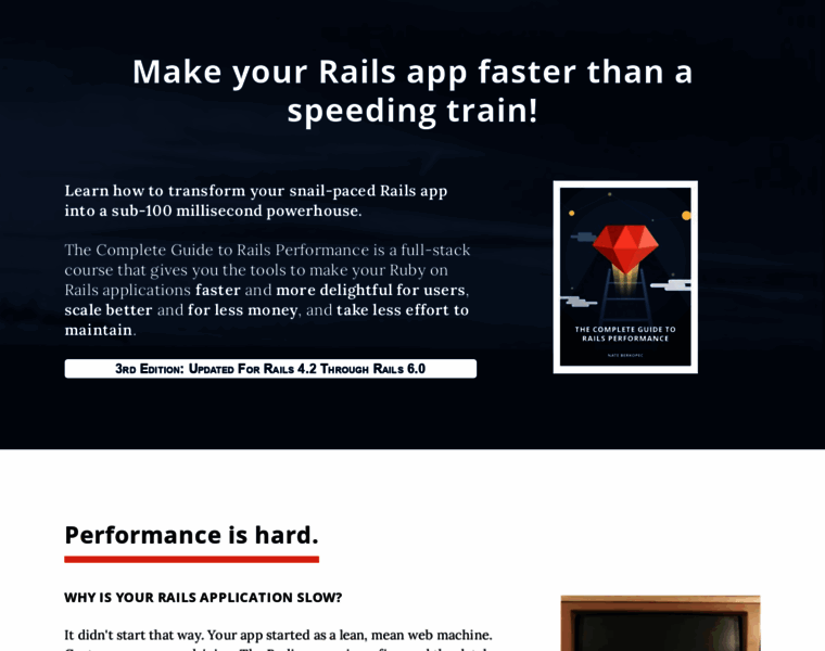Railsspeed.com thumbnail
