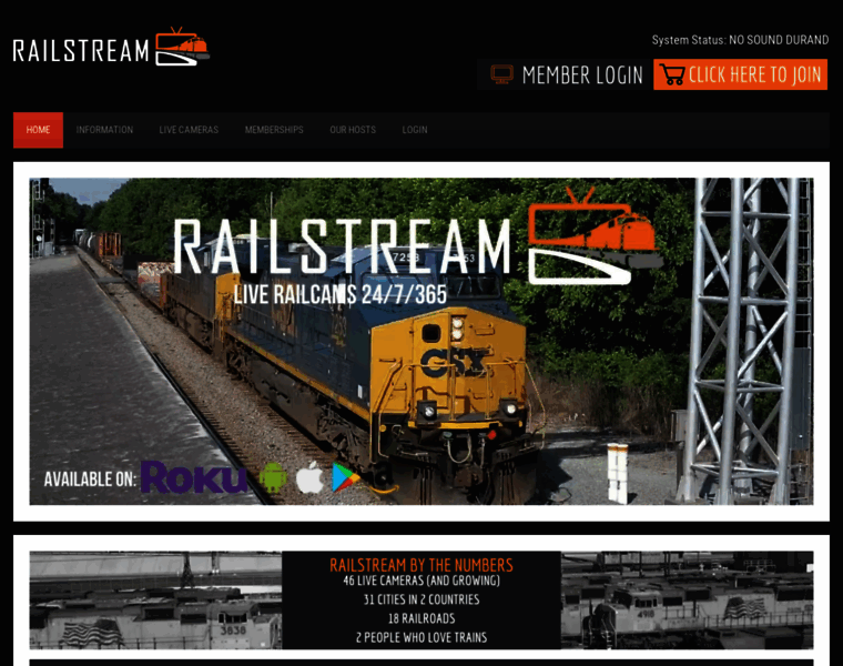 Railstream.org thumbnail