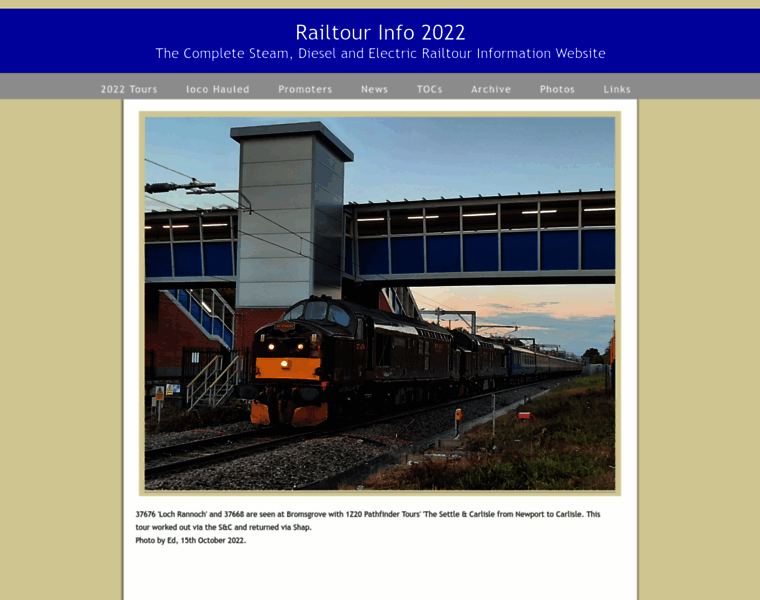 Railtourinfo.co.uk thumbnail