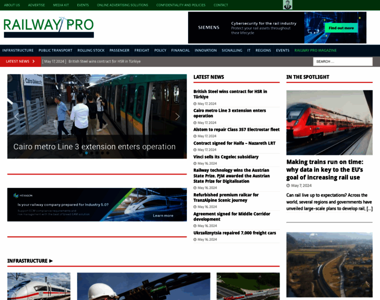 Railwaypro.com thumbnail