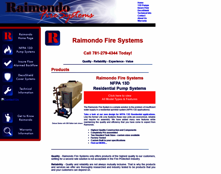 Raimondofiresystems.com thumbnail