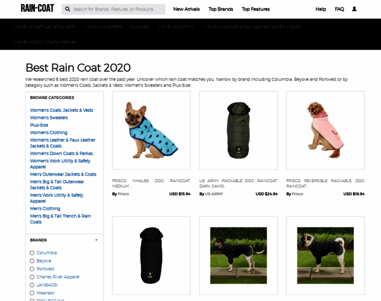 Rain-coat.org thumbnail
