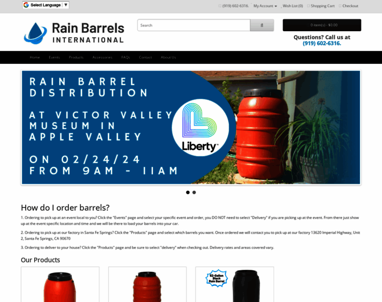 Rainbarrelsintl.com thumbnail Rainbarrelsintl.com thumbnail