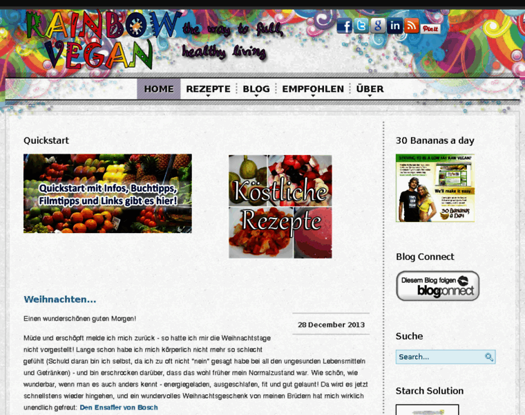 Rainbow-vegan.com thumbnail