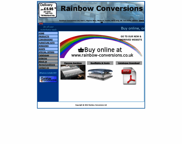 Rainbowconversions.co.uk thumbnail