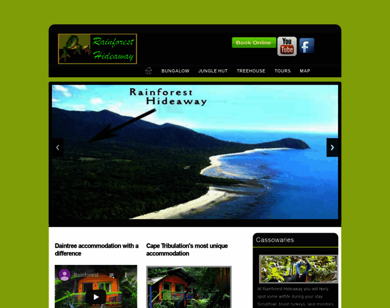 Rainforesthideaway.com.au thumbnail