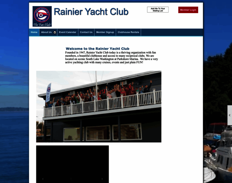 Rainieryachtclub.com thumbnail