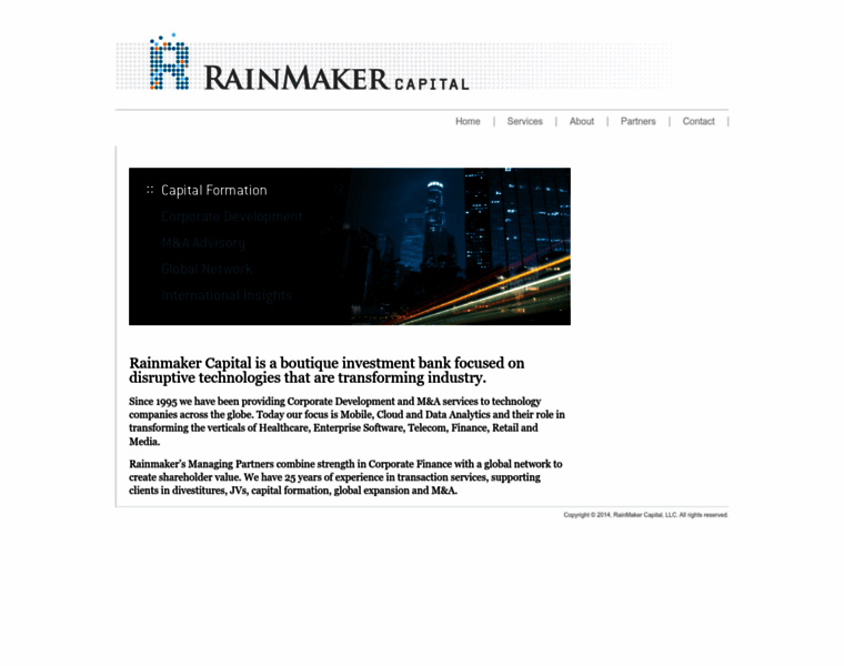 Rainmakercap.com thumbnail