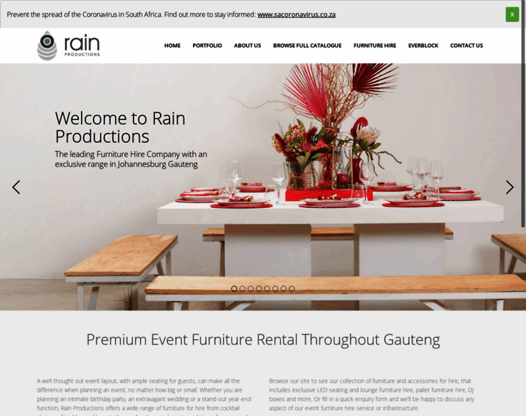 Rainproductions.co.za thumbnail