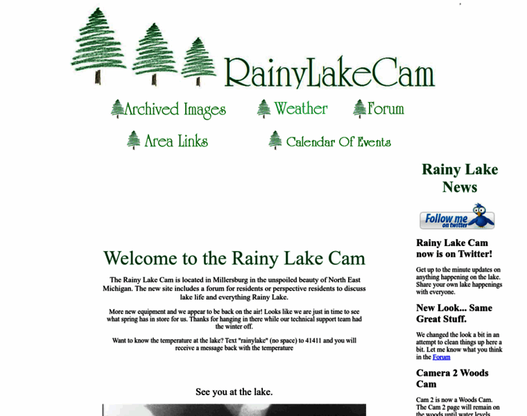 Rainylakecam.com thumbnail