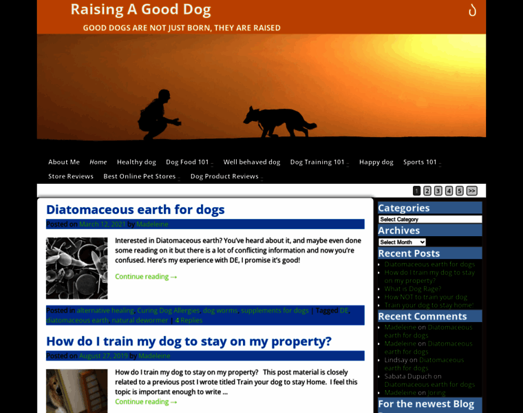 Raising-a-good-dog.com thumbnail