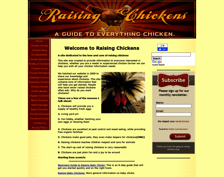 Raising-chickens.org thumbnail