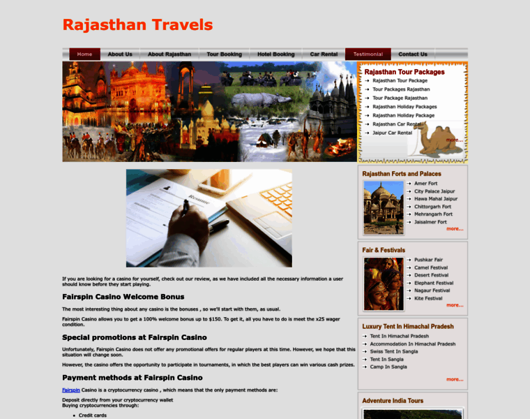 Rajasthan-travels.com thumbnail