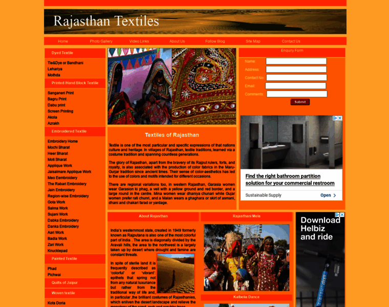 Rajasthantextile.com thumbnail