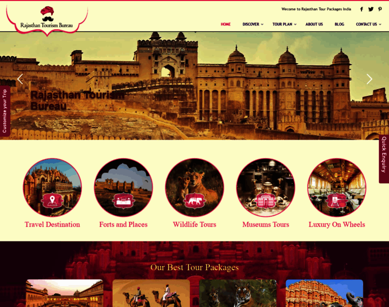 Rajasthantourismbureau.com thumbnail