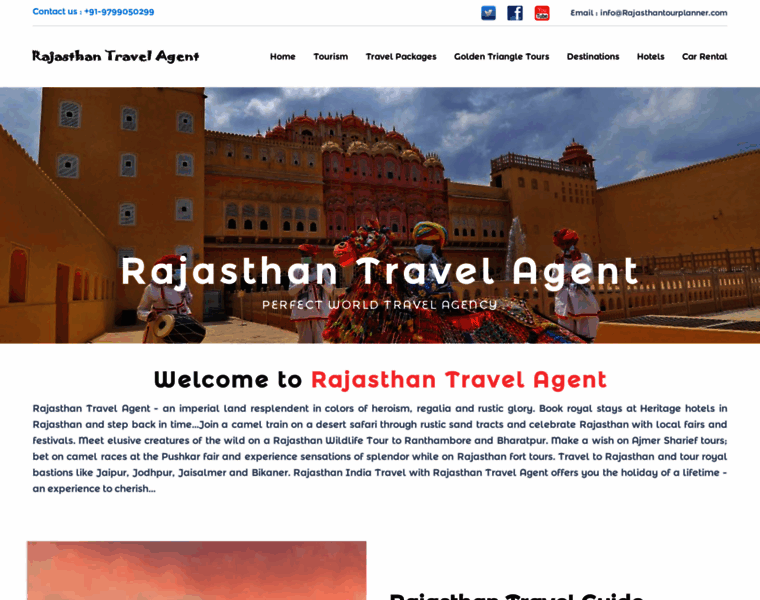 Rajasthantravelagent.com thumbnail