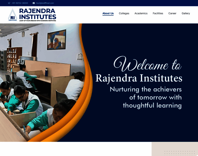 Rajendrainstitutes.com thumbnail