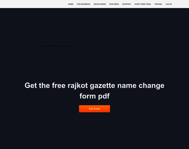 Rajkot-gazette-name-change-form.pdffiller.com thumbnail