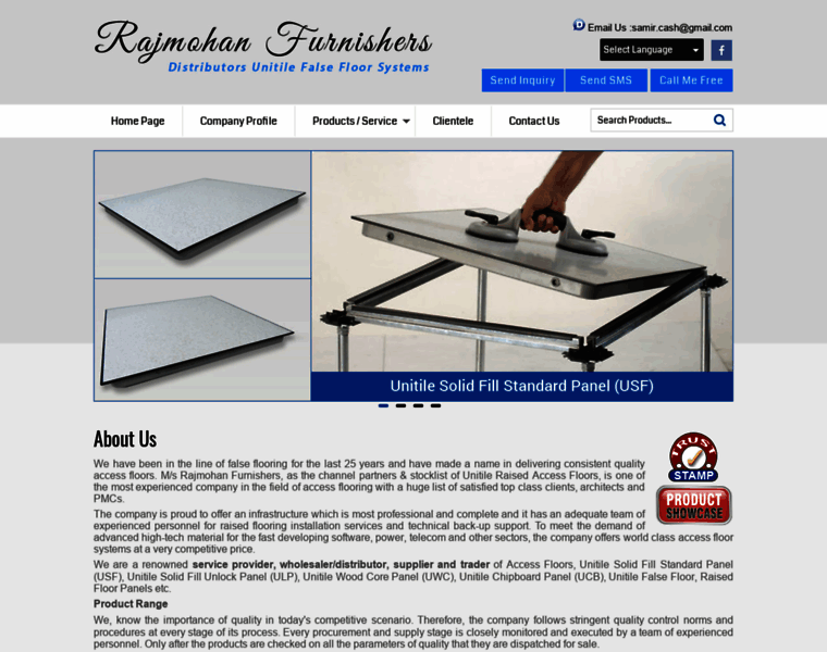 Rajmohanfurnishers.com thumbnail