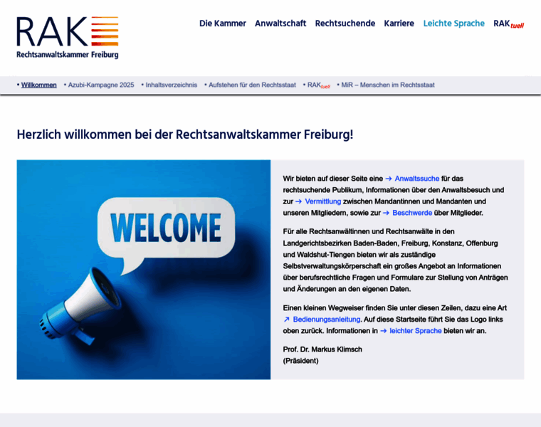 Rak-freiburg.de thumbnail