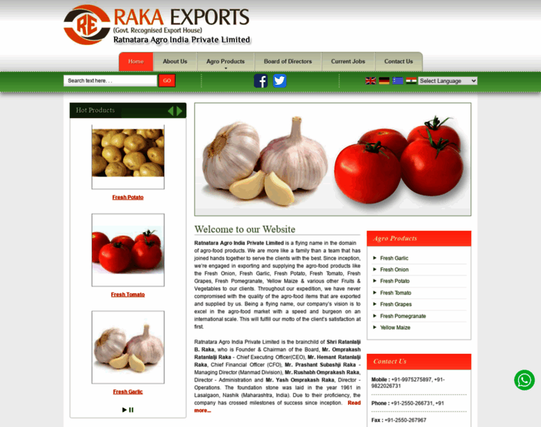 Rakaexport.in thumbnail