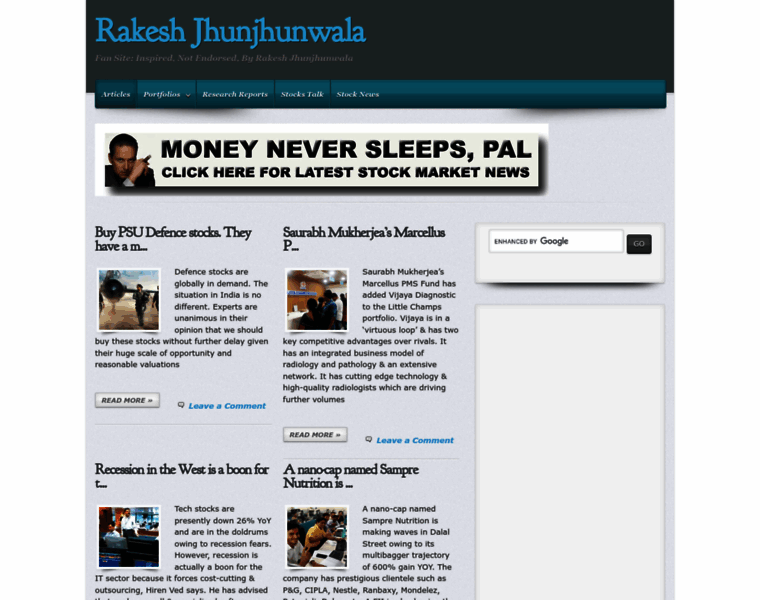 Rakesh-jhunjhunwala.in thumbnail