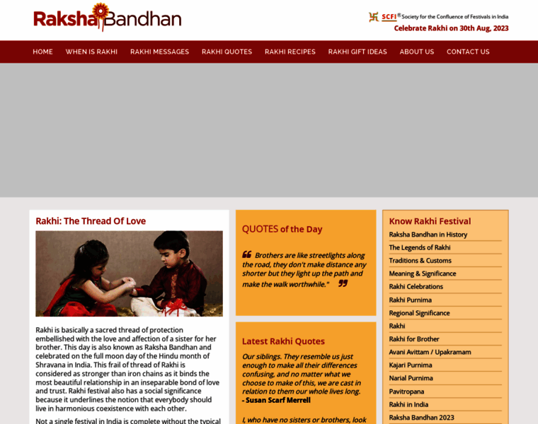 Raksha-bandhan.com thumbnail