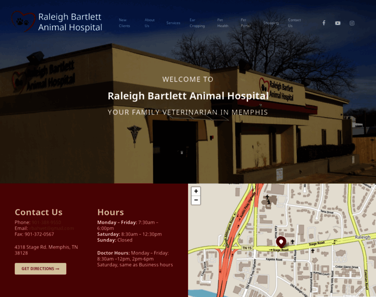 Raleighbartlettanimalhospital.com thumbnail