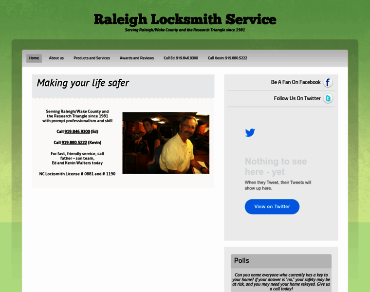 Raleighlocksmith.com thumbnail