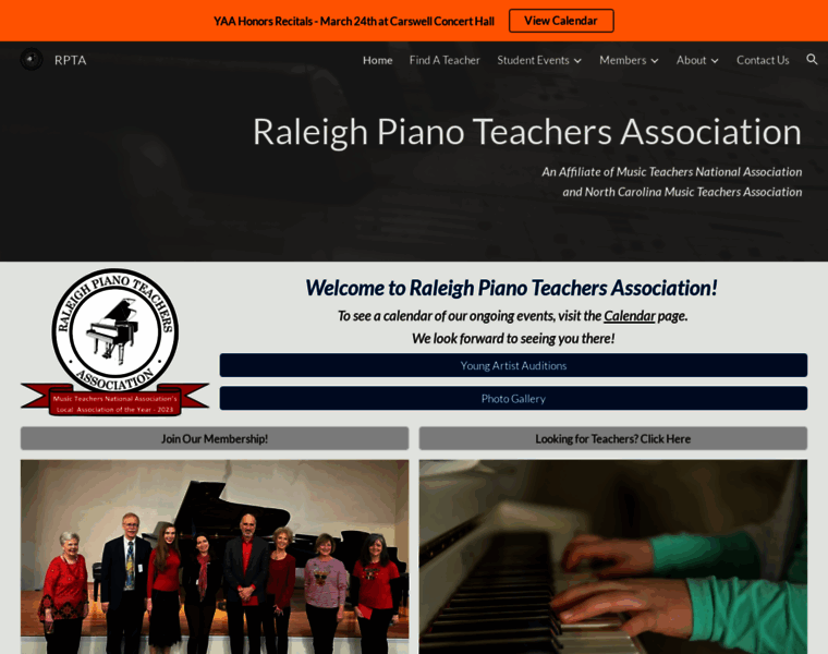 Raleighpianoteachers.org thumbnail