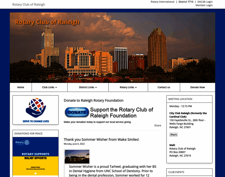 Raleighrotary.org thumbnail