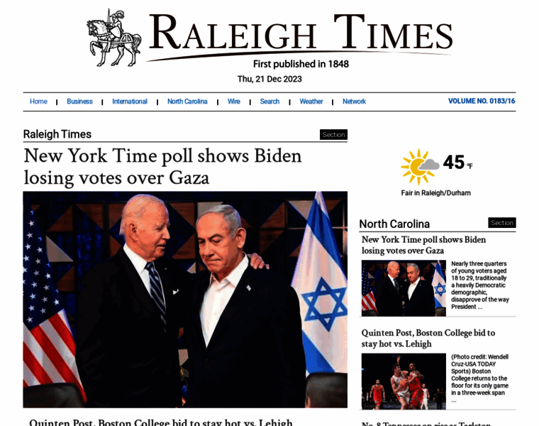 Raleightimes.com thumbnail